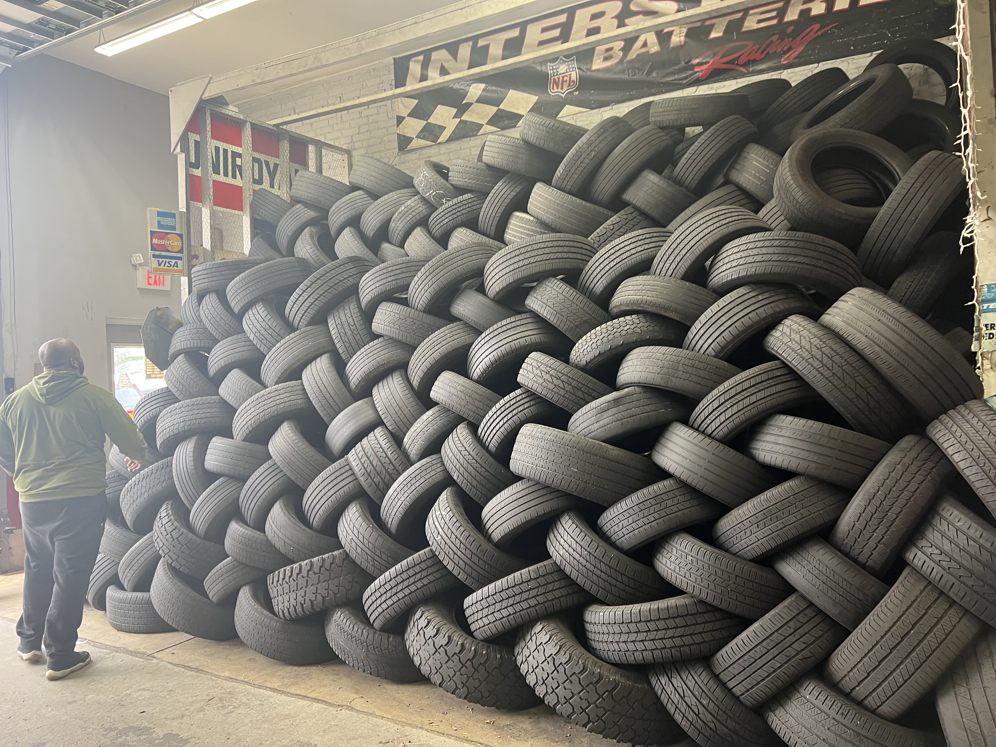 Tire shop bulk pickup